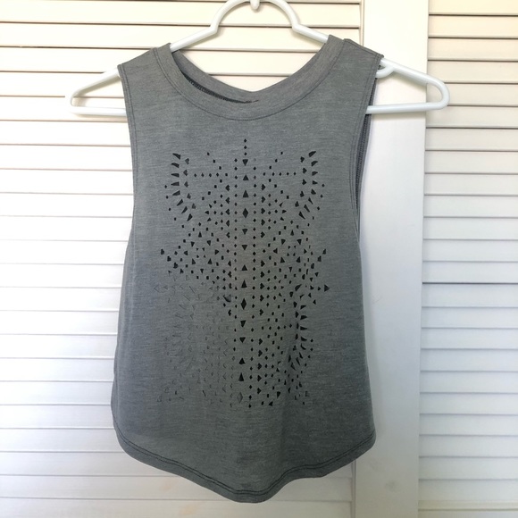 Grey Crop Top - Picture 1 of 3